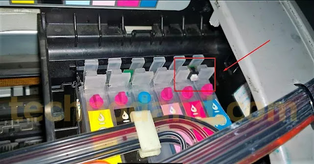 Perbaikan Printer EPSON Tinta Tidak Terdeteksi