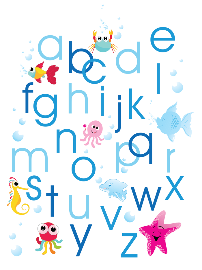 Fifteen Free and Fun Alphabet Graphics | Perfect for Classroom Decor, Teacher Gifts, Nurseries, and more!