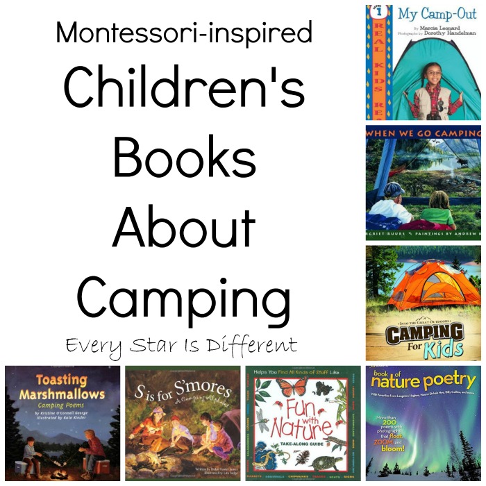 Montessori-inspired Chilren's Books About Camping