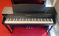 Kawai CA49 digital piano top view