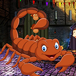 Play  Games4King - G4K Gleeful Scorpion Escape Game