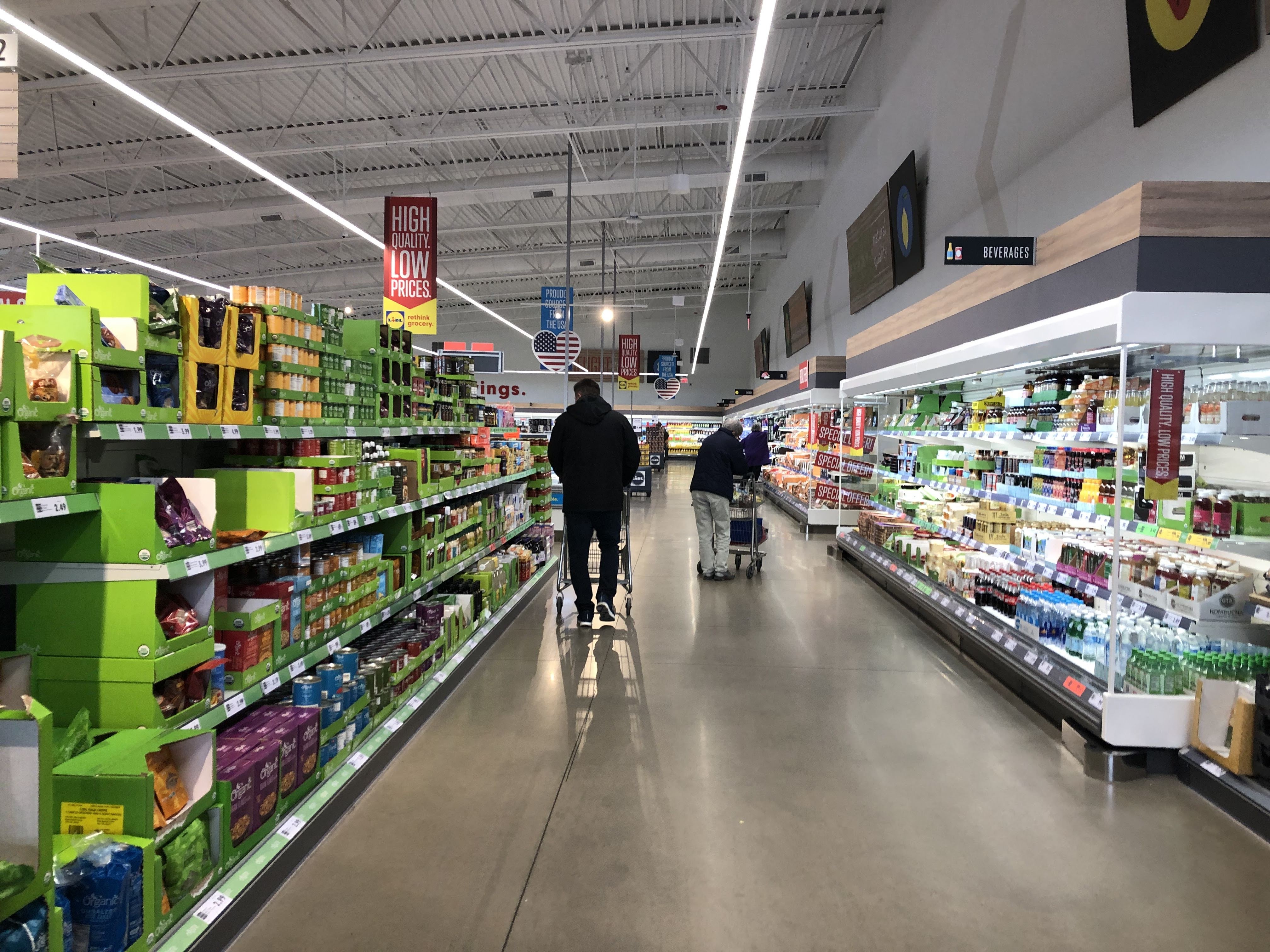 Look Inside LIDL Union, NJ