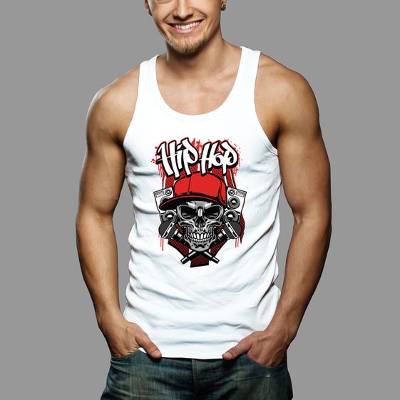 ÁO TANK TOP THỂ THAO IN HÌNH HIP HOP 6548