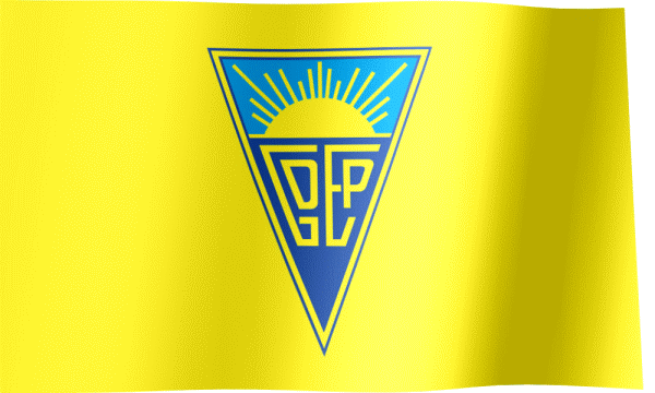 GD Estoril Praia Fan Flag (GIF) - All Waving Flags