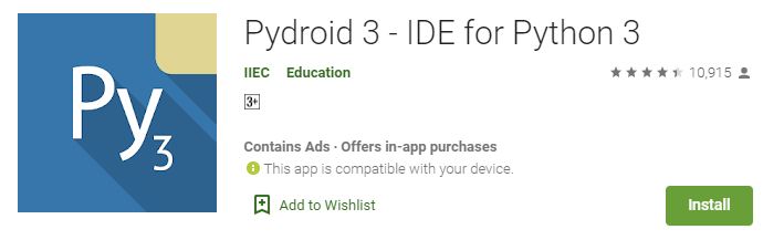 How to download and install Python Latest Version on Android