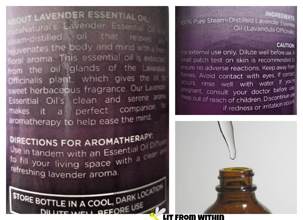  InstaNatural Essential Lavender Oil