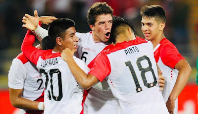 La seleccion peruana sub 17 le gano a Uruguay y así narro el gol la tv de su pais.