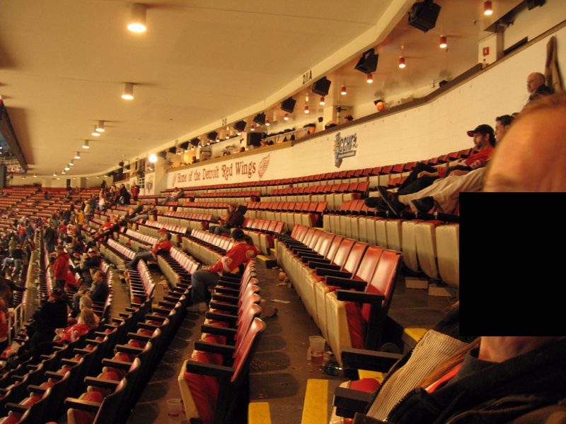 OC] Another look inside the Joe Louis Arena