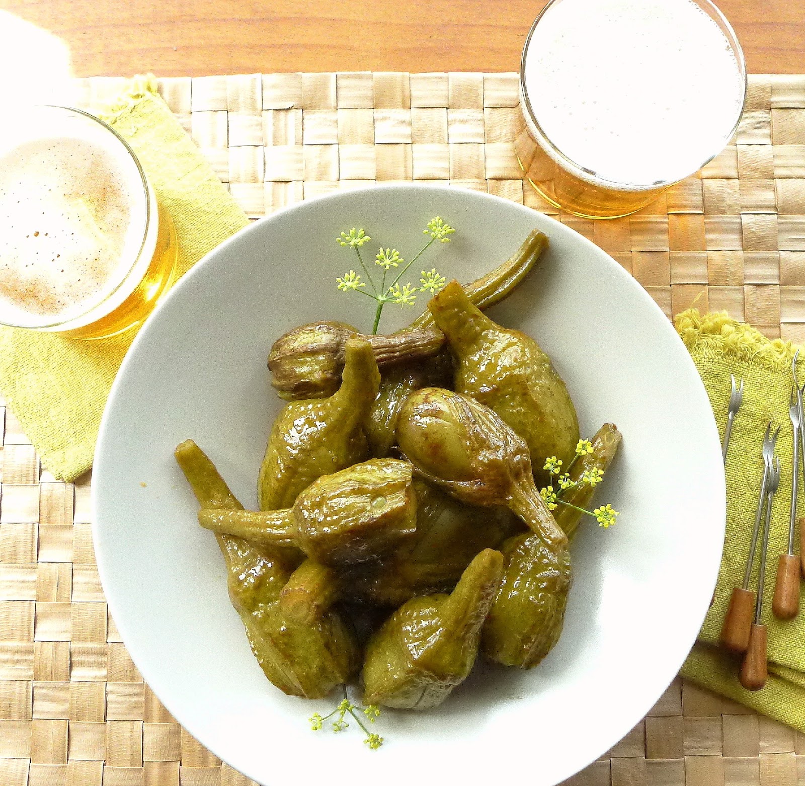 MY KITCHEN IN SPAIN EGGPLANT IN A PICKLE