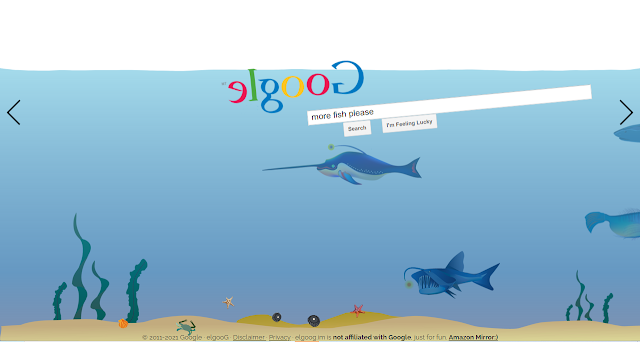 تأثير كلمة google underwater في محرك البحث جوجل