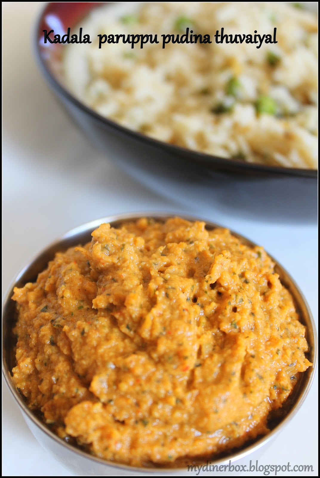 Chana dal mint chutney