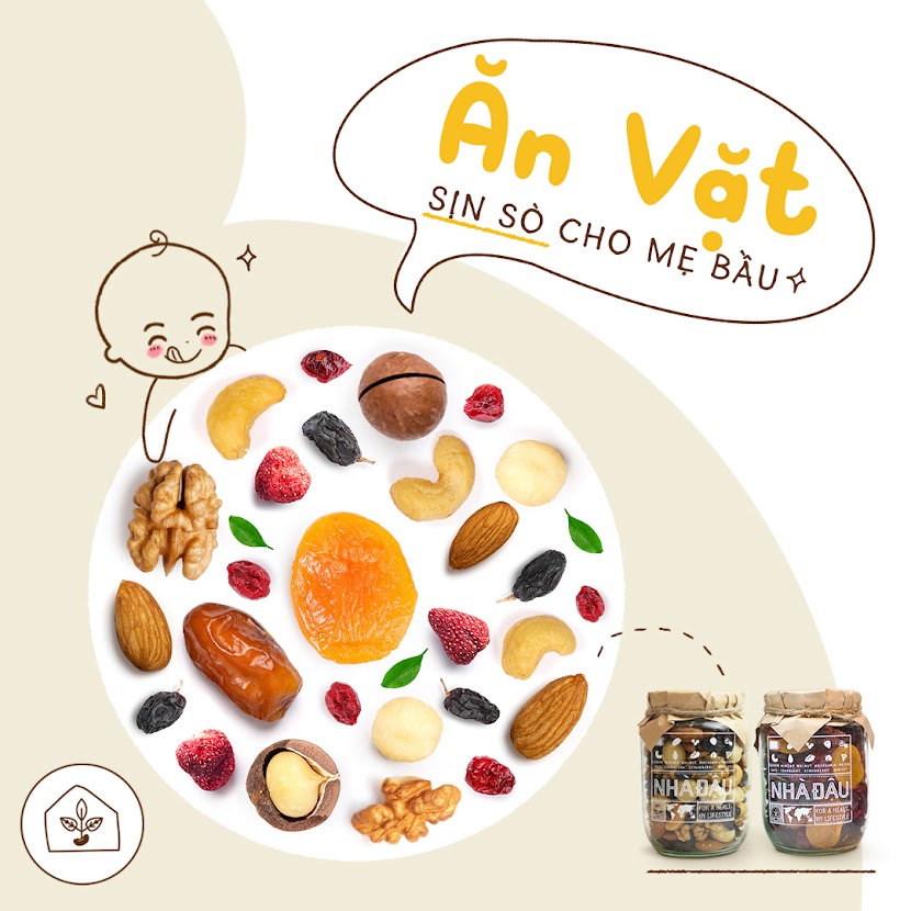 [A36] Bà Bầu 4 tháng nên ăn gì để con thông minh?