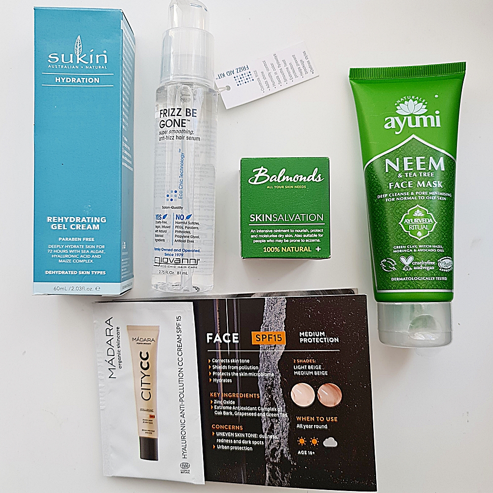 LoveLula Beauty Box March 2021 skincare