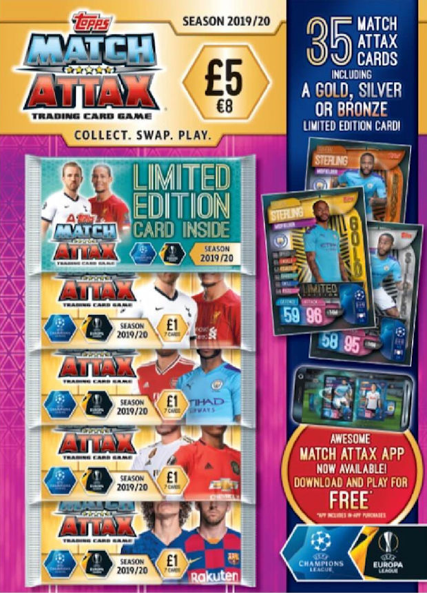 Football Cartophilic Info Exchange Topps UEFA Champions League Match