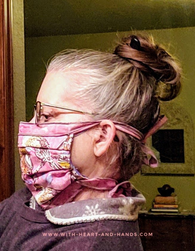 Michele Bilyeu Creates *With Heart and Hands* Mask Maker, Mask Maker