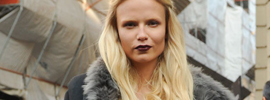 Model Street Style: Natasha Poly's Dark Layered Look - The Front Row View