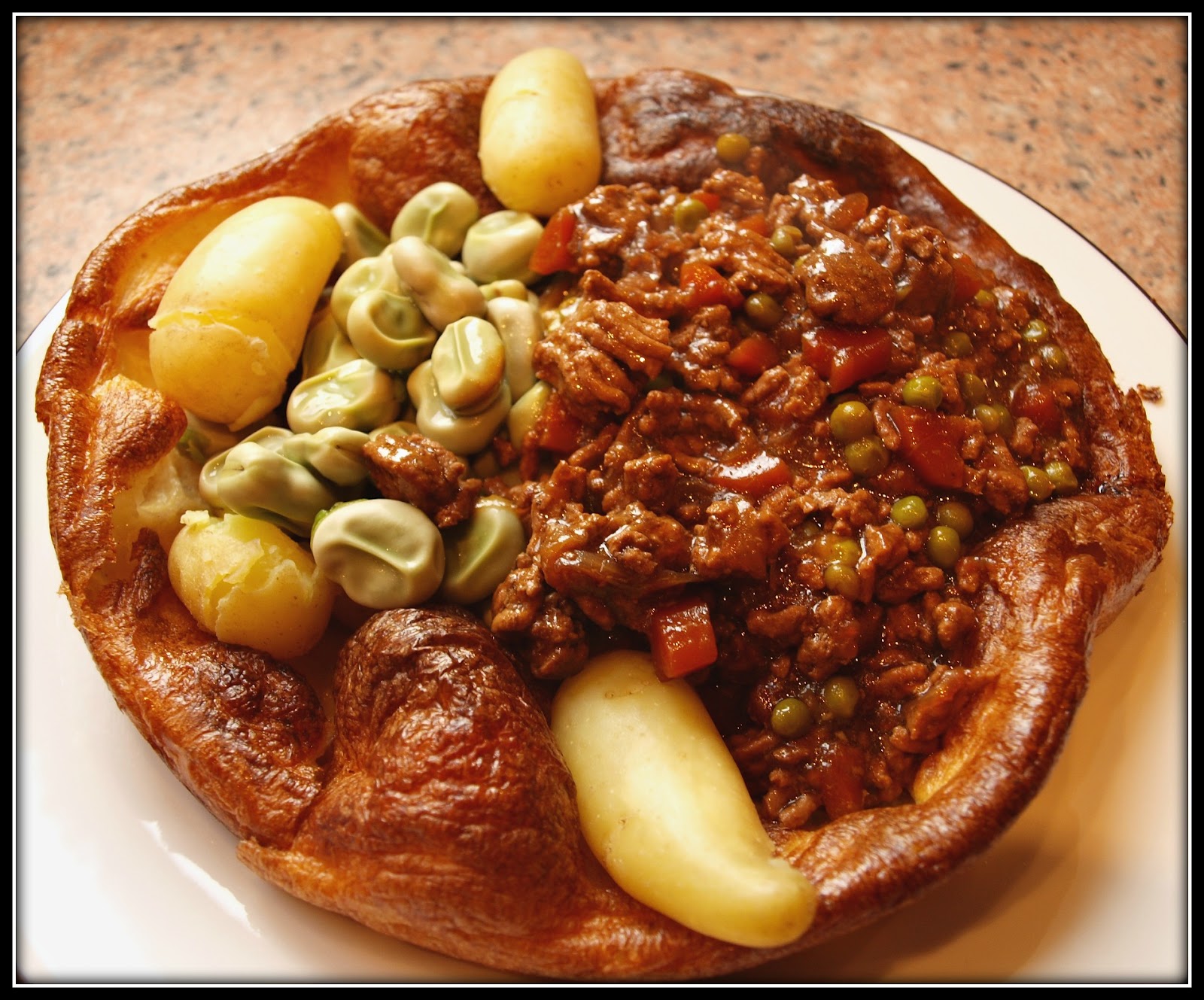 Yorkshire Pudding with beef mince SelfSufficiency Before It's News