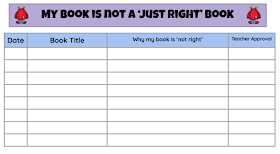  My book is not a just right book