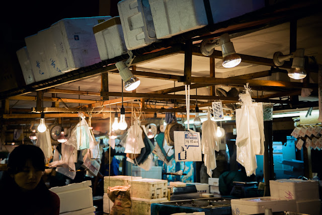 Tsukiji Fish Market Japan Fuji X100S
