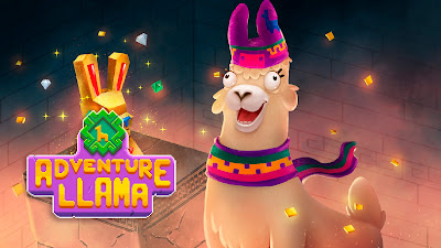 Adventure Llama Game Logo