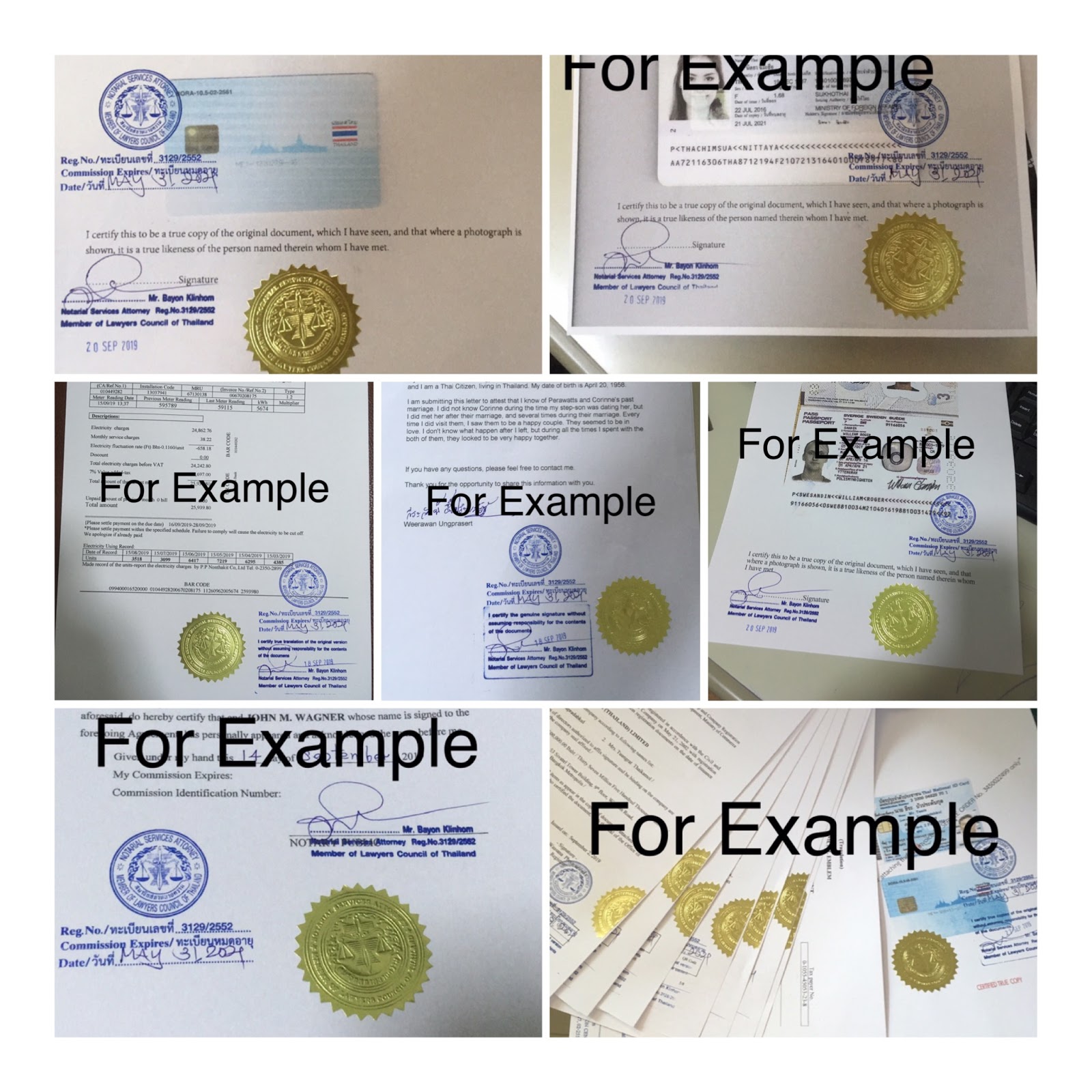 Notary public รับรองเอกสาร 086 706 1079 onsite services in bangkok Thailand