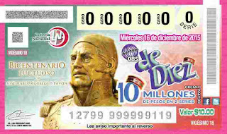 sorteo De Diez con premio de 10 millones de pesos