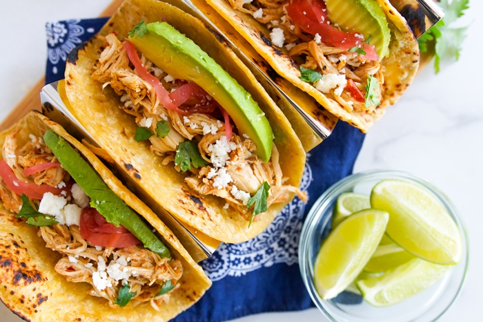 Crockpot Chicken Tacos