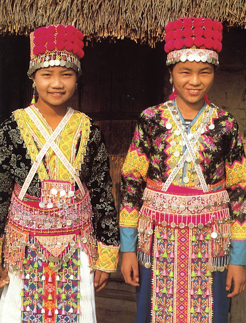 FolkCostume&Embroidery: Overview of the Peoples and Costumes of Myanmar ...