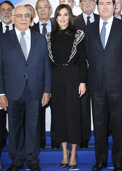 Queen Letizia attended the meeting of Board of Trustees of Help Foundation Against Drug Addiction