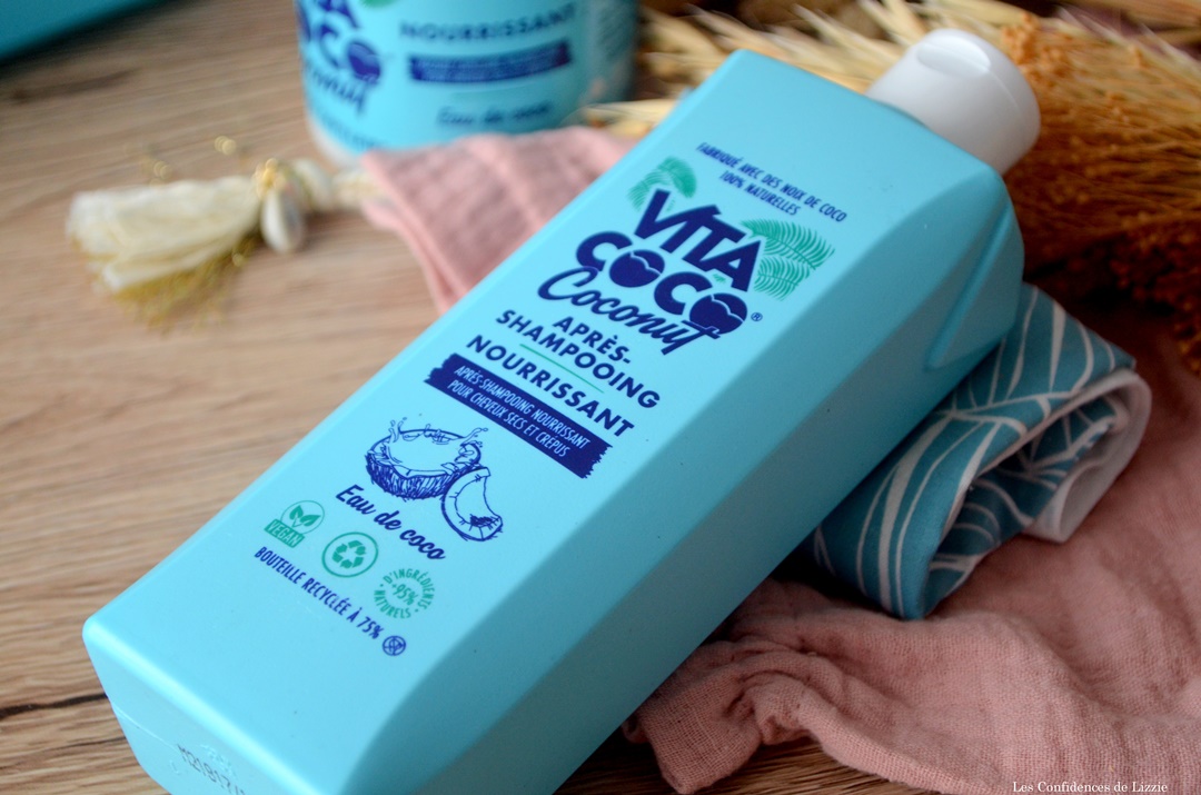 Vita Coco cheveux, mon avis Les confidences de Lizzie, blog beauté et