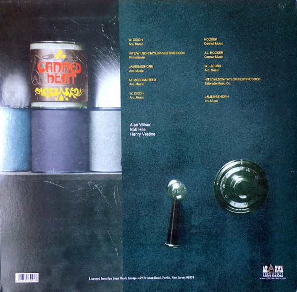 Classic Rock Covers Database Canned Heat Vintage (1970)