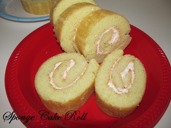 My 150th post and A Sponge Cake Roll !!!!!