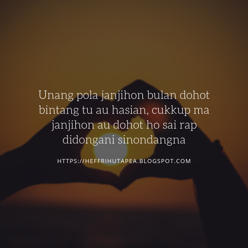 Kata Kata Baper Bahasa Batak Status Baper Terkini
