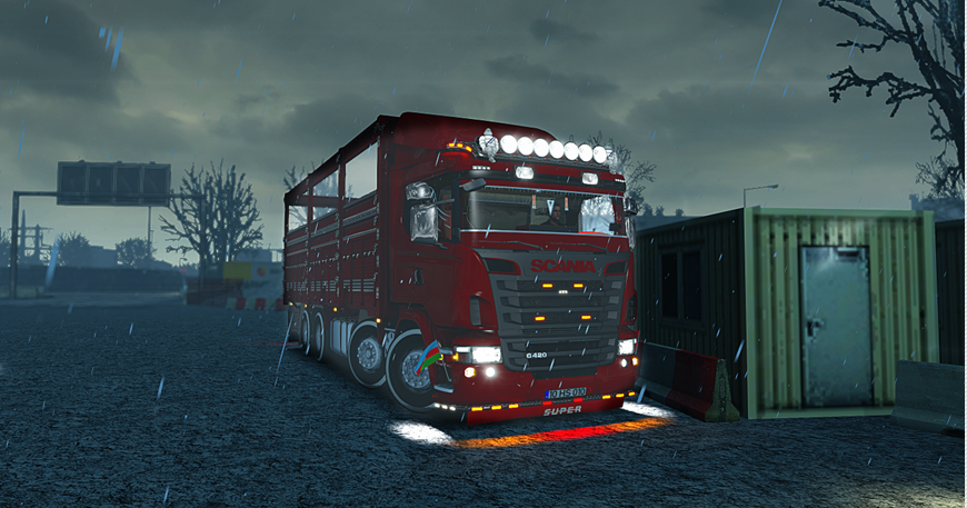 ETS 2 Scania G420 8×2 Kamyon Mod ( 1.3536.x)
