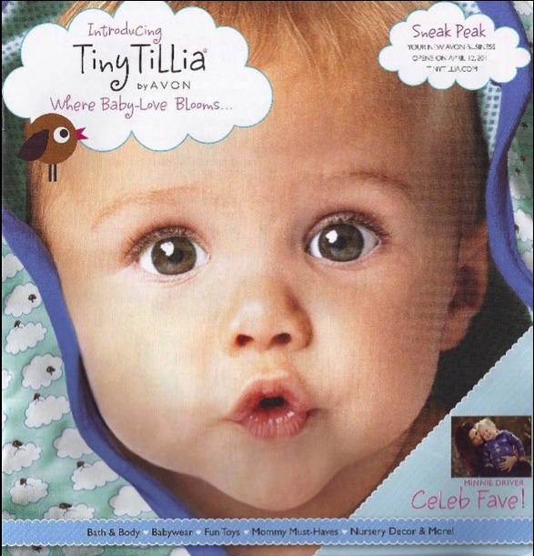 Avon Lady Patty Squillante Meet Tiny Tillia , Avon's New Designer Baby