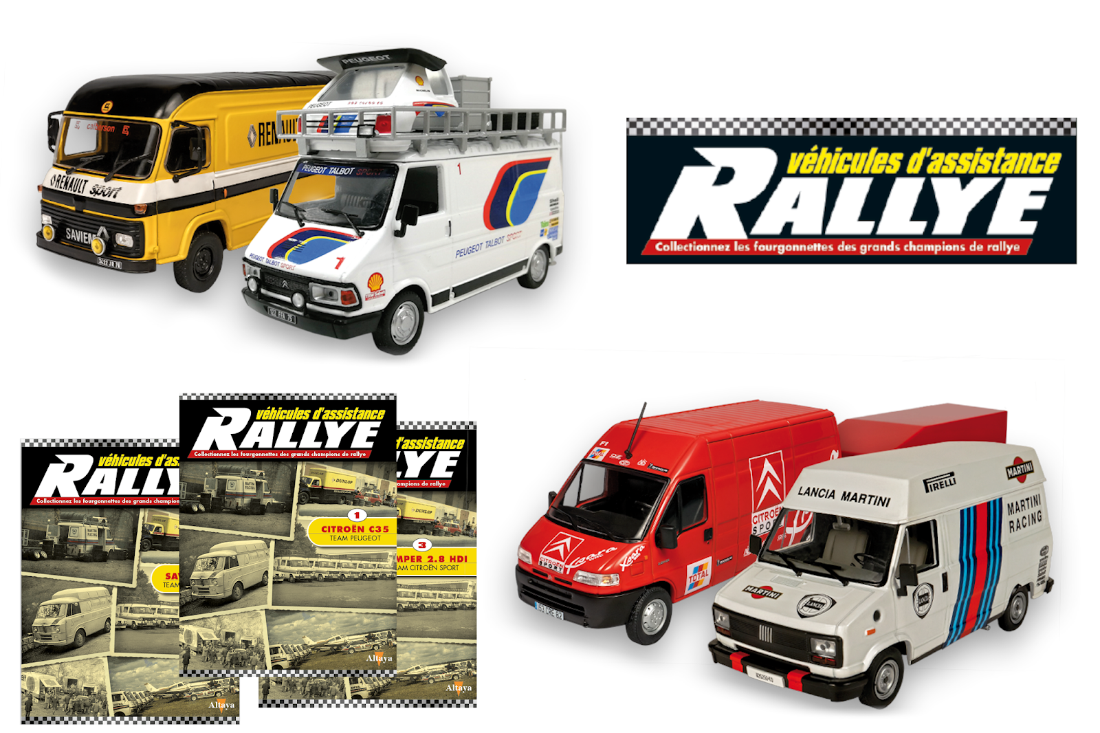 Altaya présente sa nouvelle collection Vehicule d'assistance rallye 1/