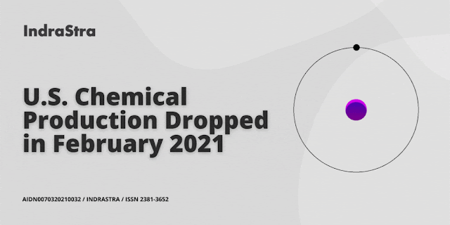 U.S. Chemical Production Dropped in February 2021