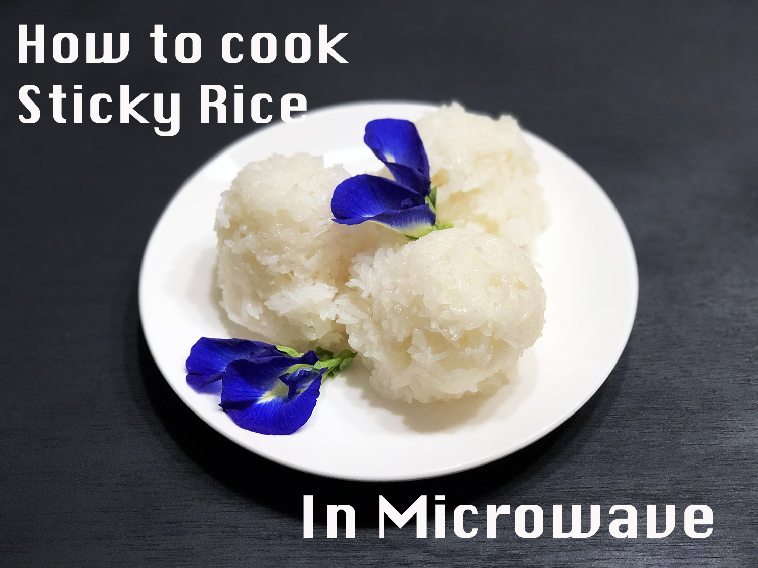 Delightful Homemade By BaimoN Quick and Easy Microwave Sticky Rice