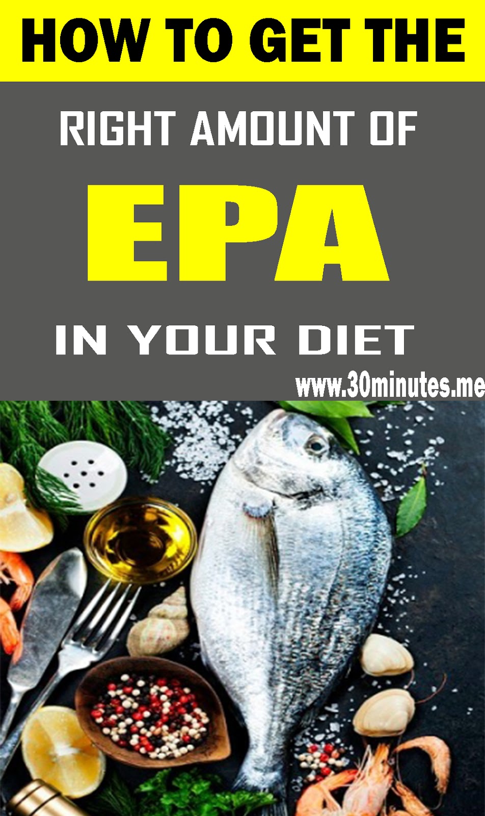 Getting Your EPA Dosage Amounts HEALTH and WELLNESS