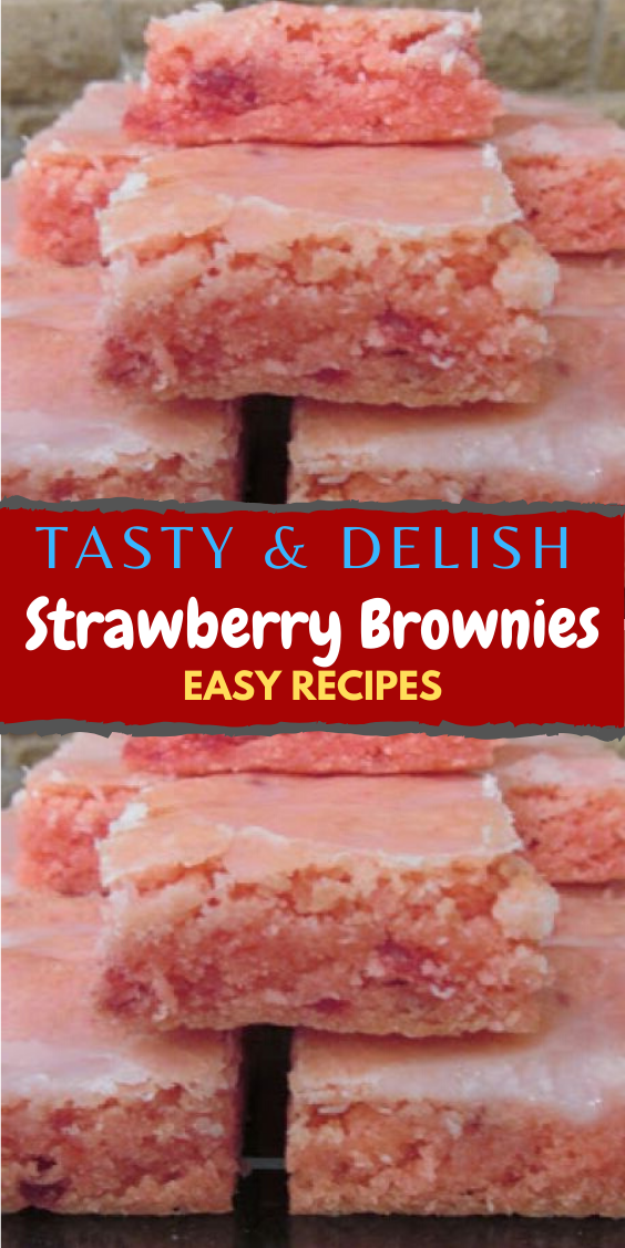 Strawberry Brownies
