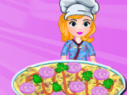 لعبة طبخ البيتزا  الأميرة صوفيا