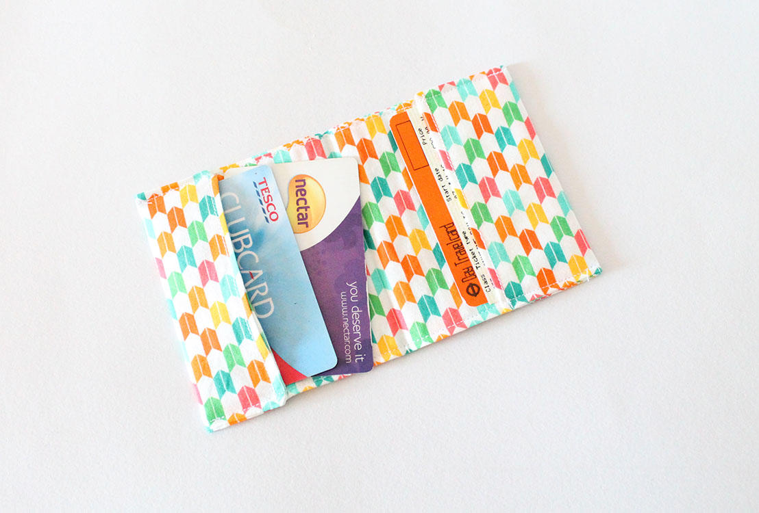 DIY Fabric Card Wallet Tutorial Easy Step to Step DIY!