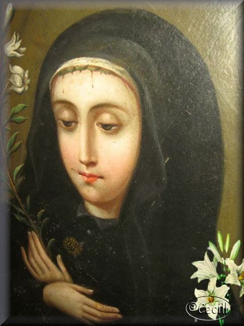 Santa Mariana de Jesús Azucena de Quito Año 1645 Profecías y sus