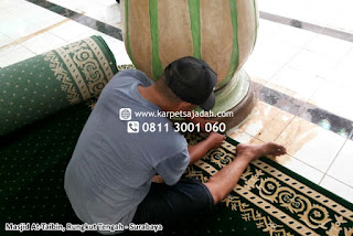 Koleksi Karpet Masjid Area Selopuro Blitar Jawa Timur