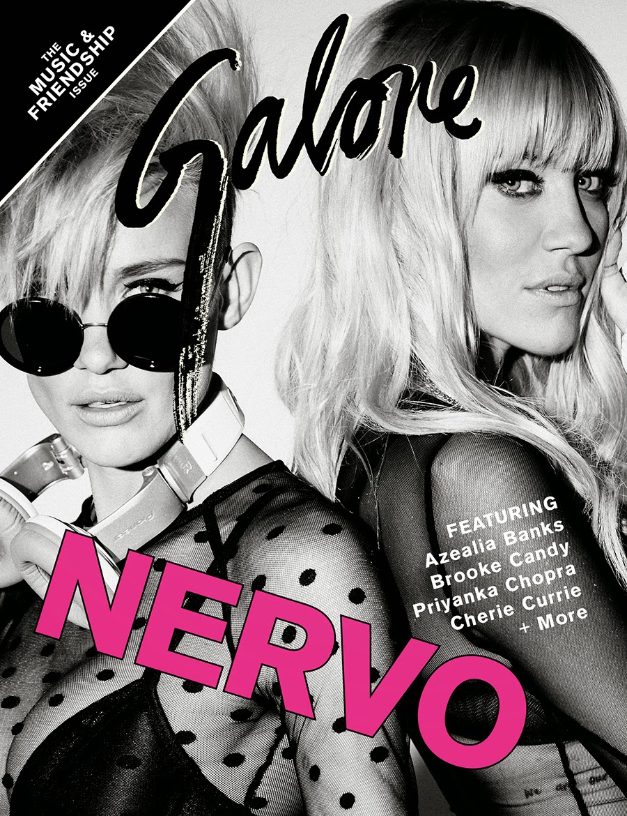 RAW information group: LE SPECS ON THE COVER OF GALORE MAGAZINE