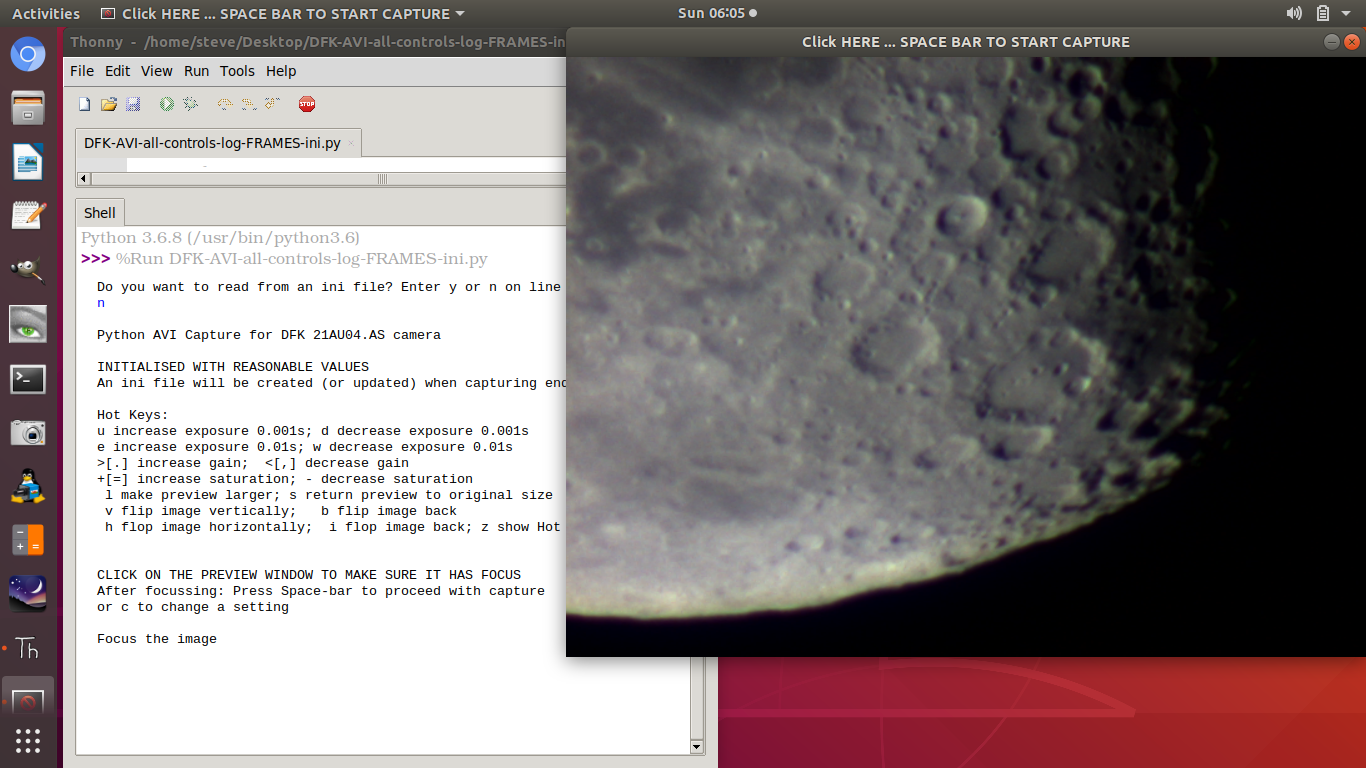 x-bit-astro-imaging: Python and the Moon