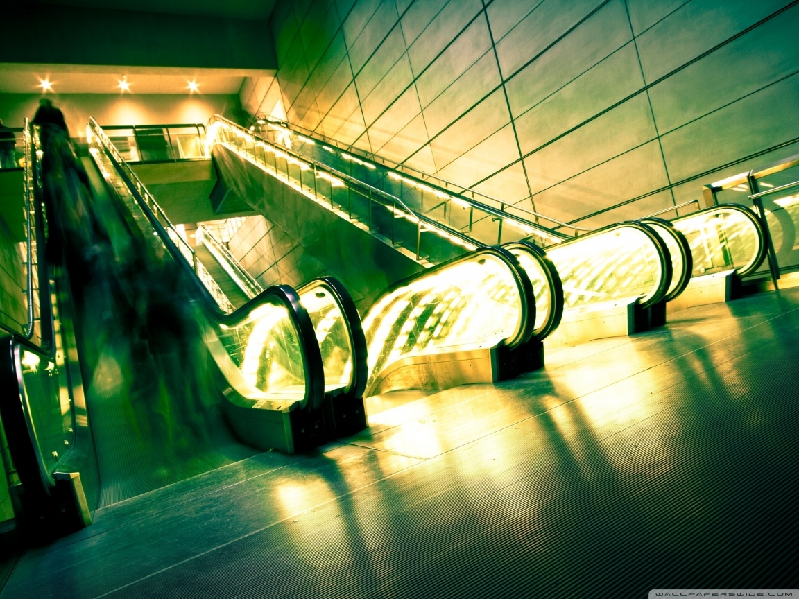 Escalators Green Light Wallpaper Life Is A Game, Lets Play It.