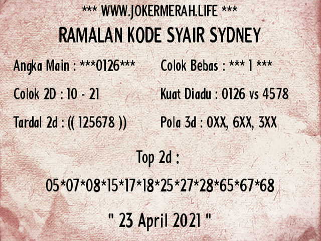 gambar togel sydney