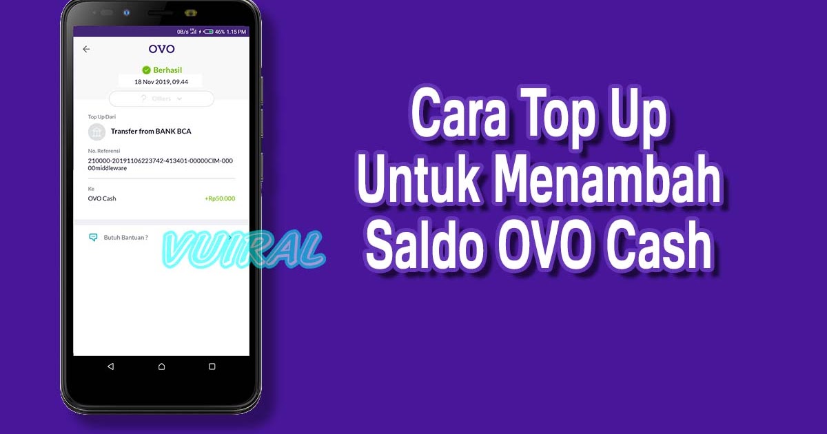 Cara Top Up Saldo OVO Cash Dari Semua Bank Dan Merchant