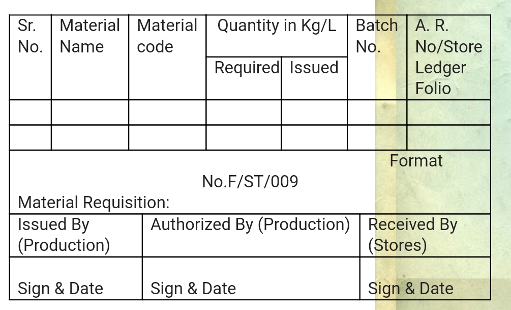 Dispensing Of Row Materials Pharmajobin